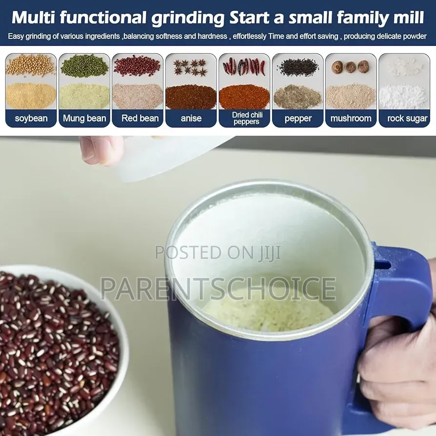 Multipurpose Dry Grinder for Coffee Beans, Nuts, Seeds, Herbs, Grains