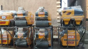 Walk-behind Double Drum Roller