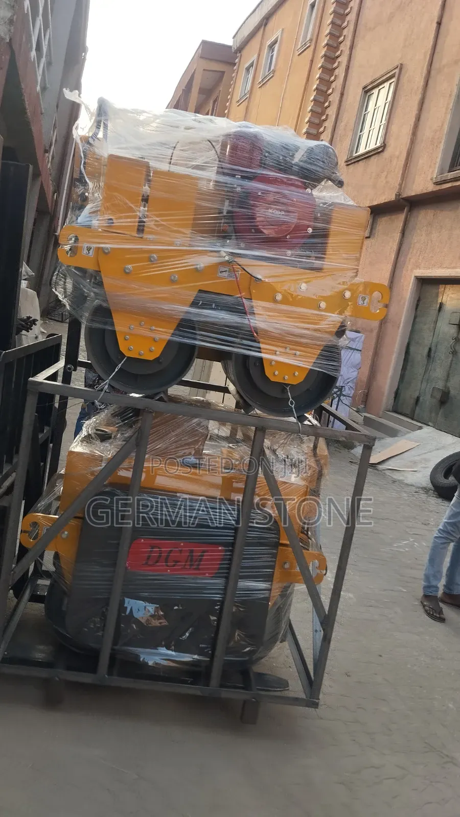 Walk-behind Double Drum Roller