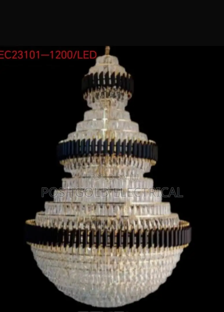 Luxury Crystal Lightning 1200mm With Led.