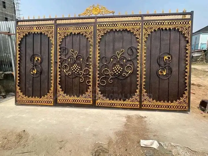 Wrought Iron Bi Parting Swing Gate