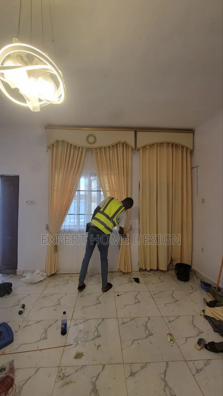 Light Cream Quality Curtain