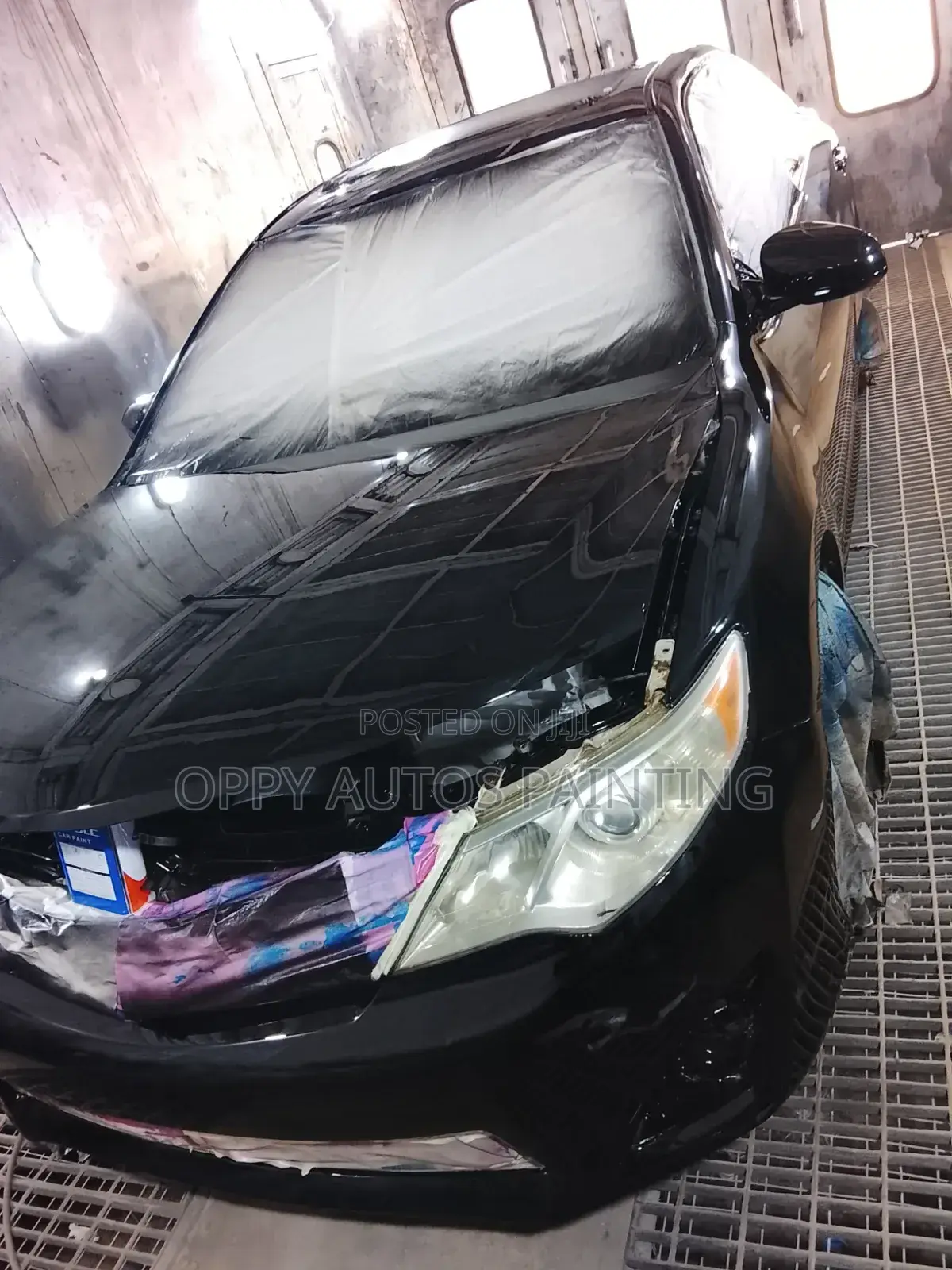 Car Spraying and Oven Baked