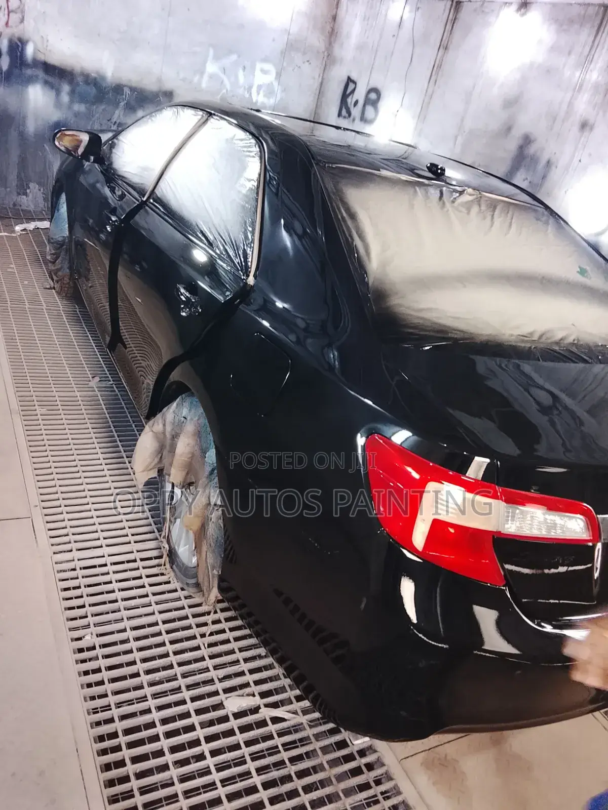 Car Spraying and Oven Baked