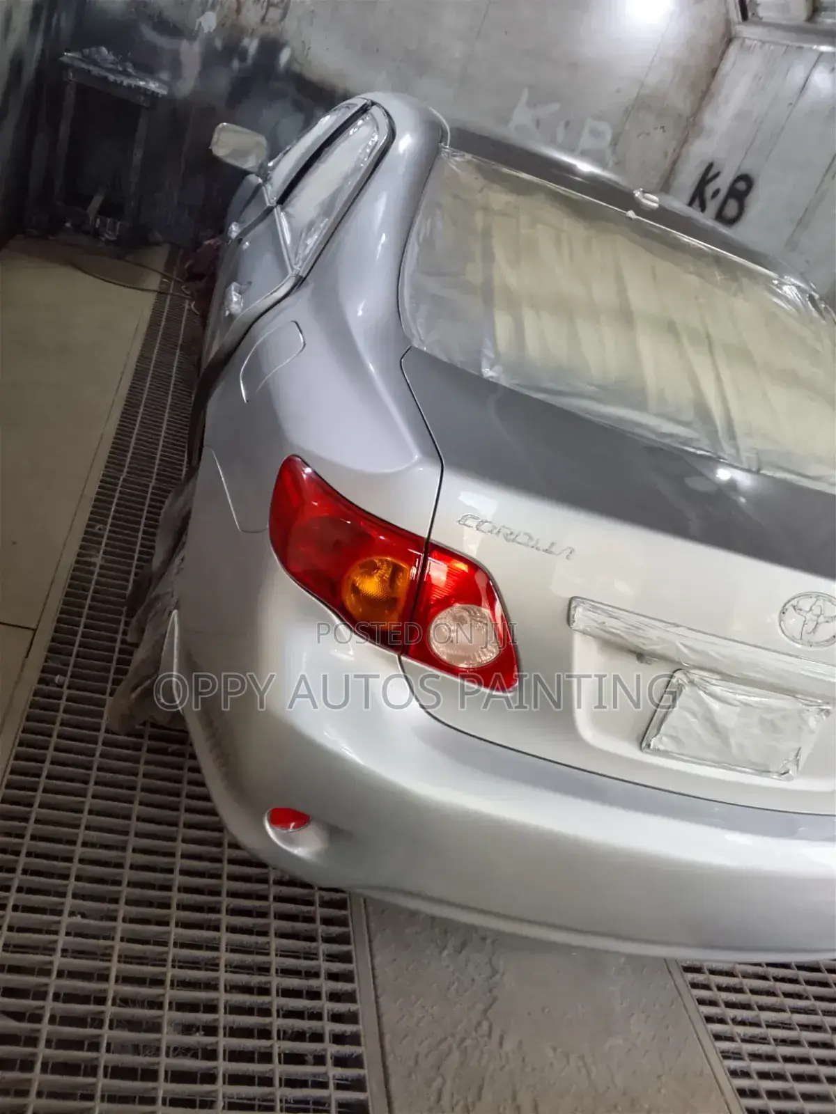 Car Spraying and Oven Baked