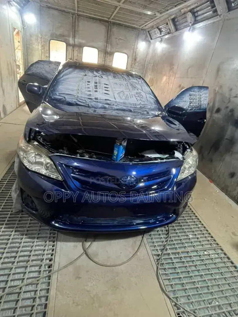 Car Spraying and Oven Baked