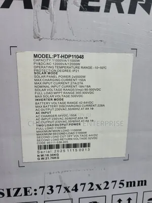 6.2kva 48v Pattern Hybrid Inverter