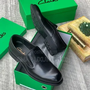 Clarks Genuine Leather Luxury Designer Men's Shoes