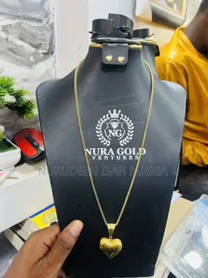 Franco Chain With Love Pendant