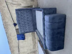 4 and Half By6 Bedframe and Ottoman