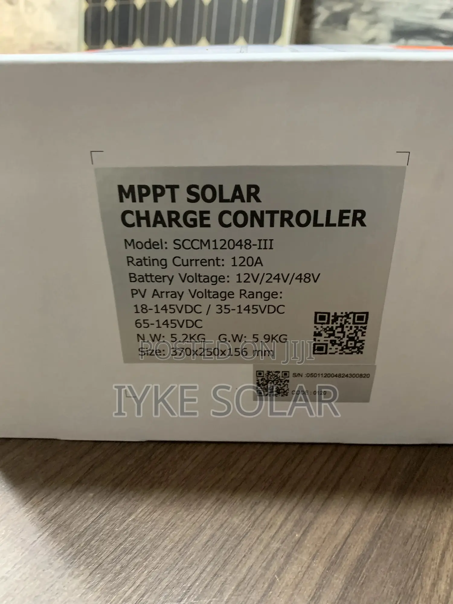 120ams Felicity Charge Controller