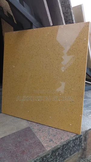 Quality Quartz Tiles 70cm X 70cm X 12mm (Yellow)