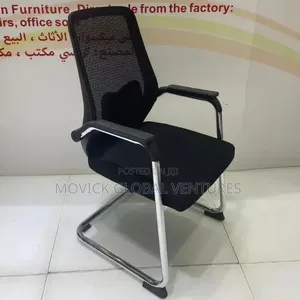 Waist Support Fabric Visitor Chair