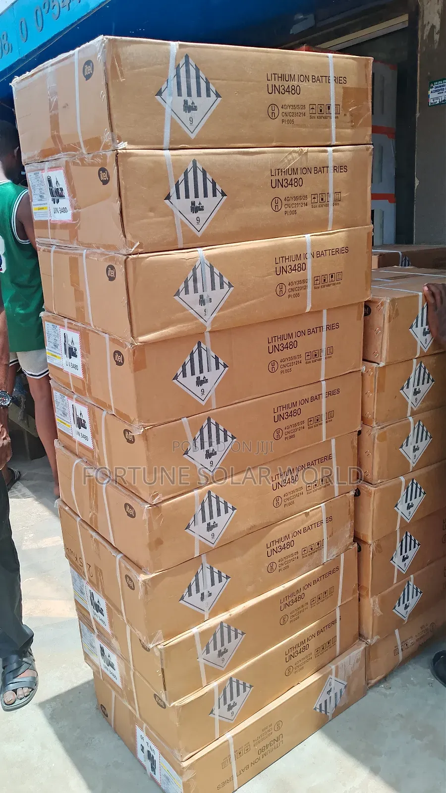 2.5kwh 24v Itel Solar Lithium Ion Battery