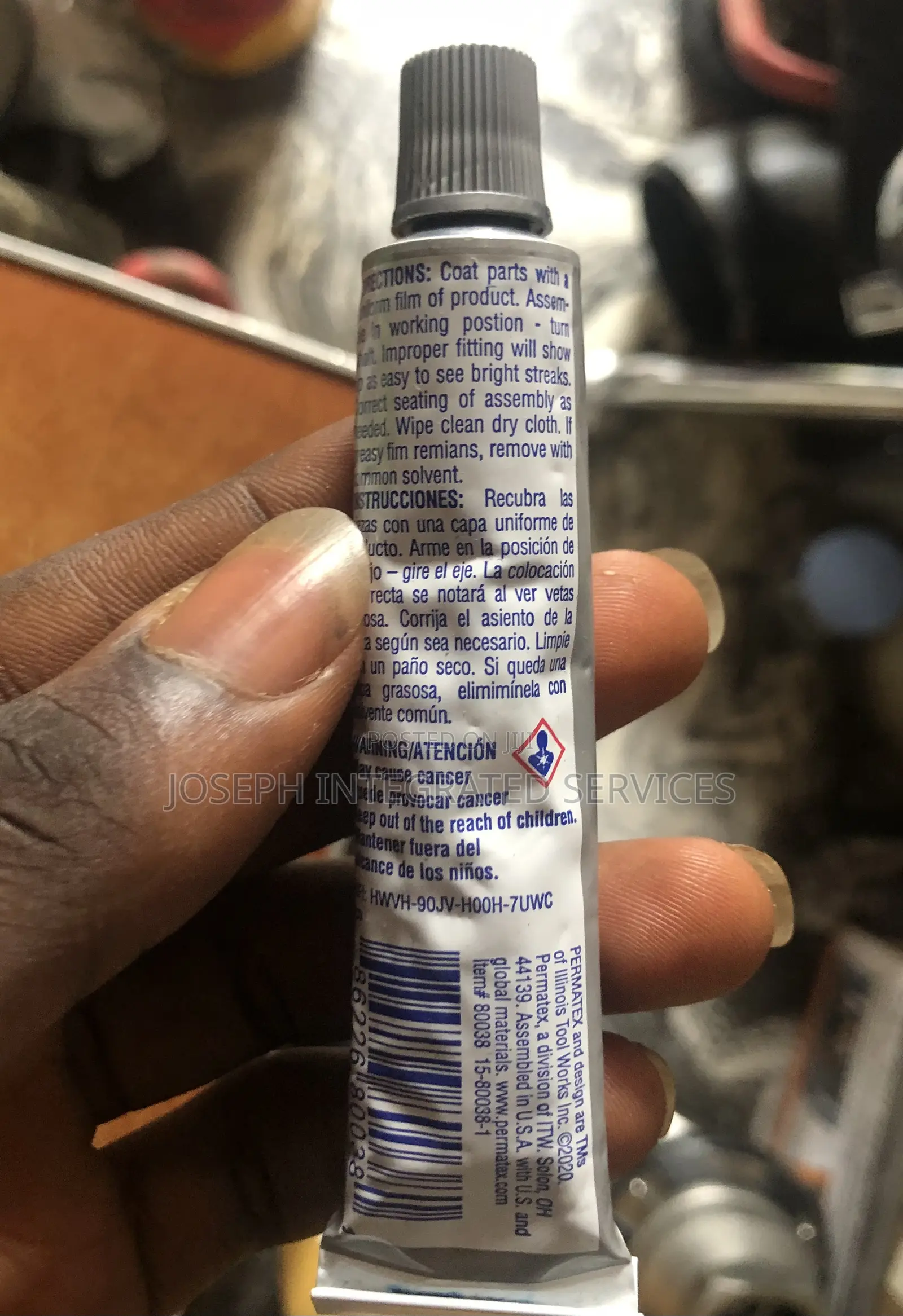 Permatex 80038 Prussian Blue Fitting Compound