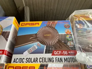 Solar Ceiling Fan Ac/Dc Qasa