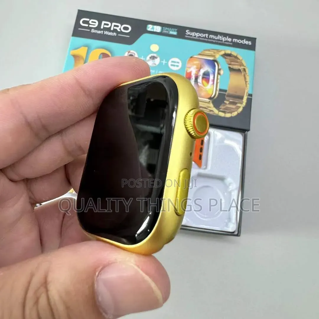 C9pro Gold Bluetooth Smart Watch