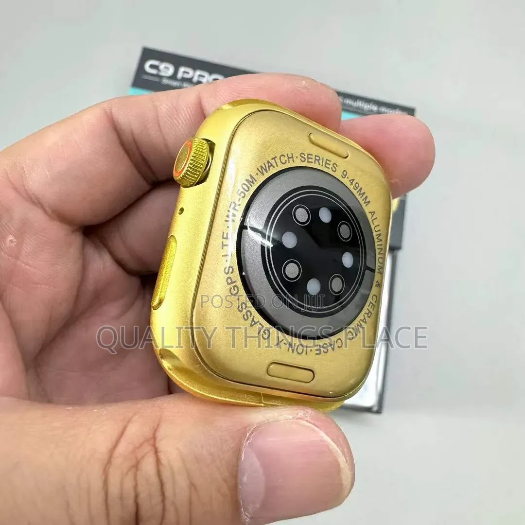 C9pro Gold Bluetooth Smart Watch