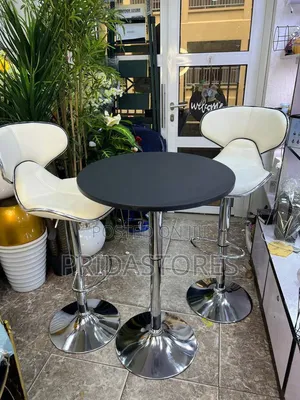 Luxury Bar Chair and Table (One (1)Table With One (2)High Bar Chair)