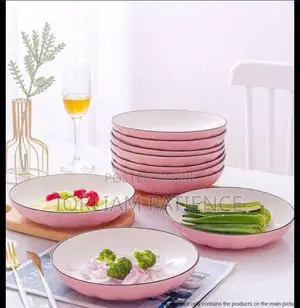 Pink Ceramic Plates