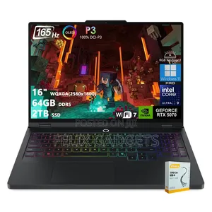 New Laptop Lenovo Legion 5 16GB Intel Core i9 SSD 1T