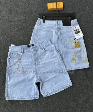 Studded / Rhinestone Denim Shorts