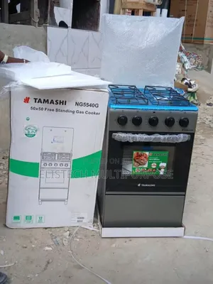 Tamashi 50x50 Free Standing Gas Cooker (Ng5540g) With Oven and Grill
