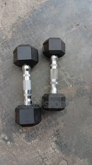 Set of 40 Kg Hexagon Dumbbells (20kg X 2 =40kg)