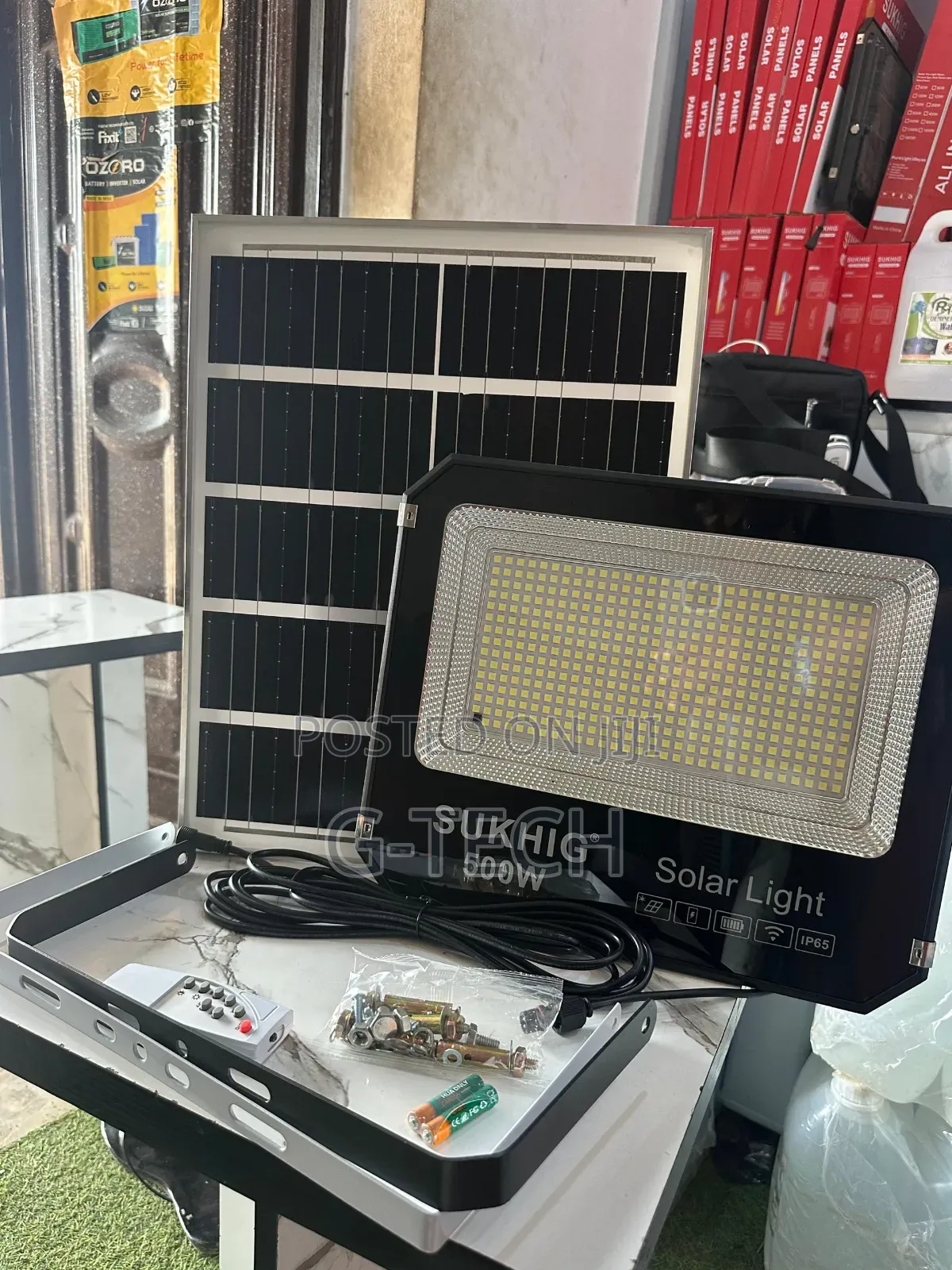 Sunking Solar Flood Light 500w