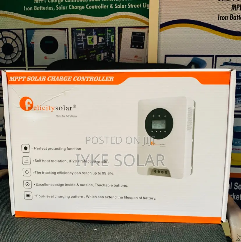 MPPT 100ams Felicity Charge Controller
