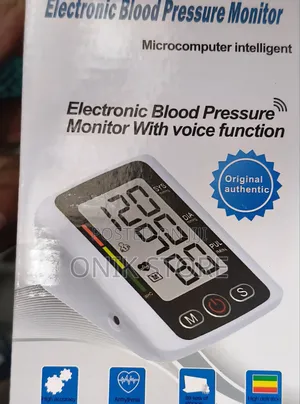 Electronic Blood Pressure Monitor With Voice Function
