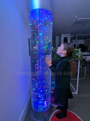 Artificial Fish and Color-Changing Led Lights
