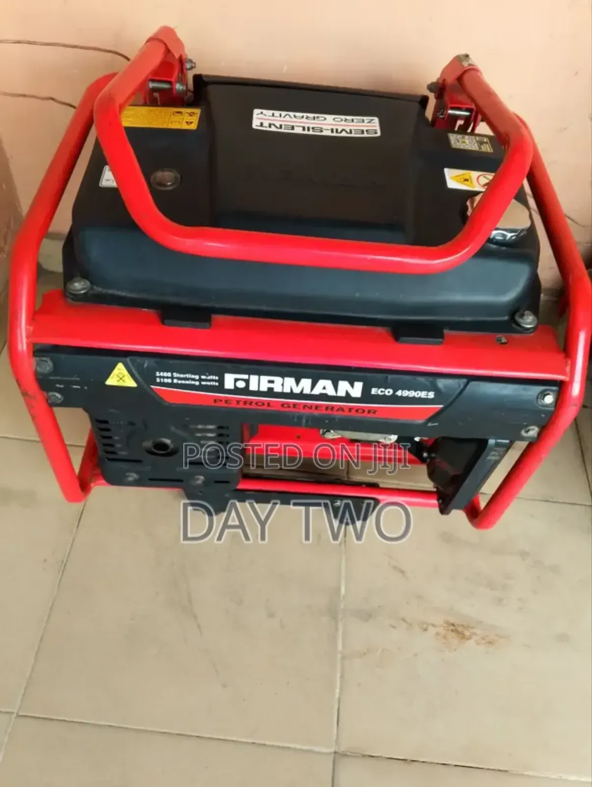 Big Key Start Fireman Generator
