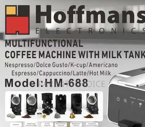Hoffmans Hm-688 Automatic Coffee Maker 20 Bar