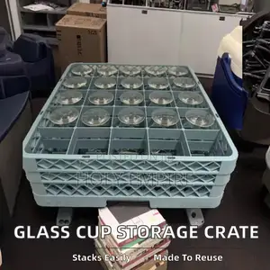 Glass Cups Storage Rack/Crate