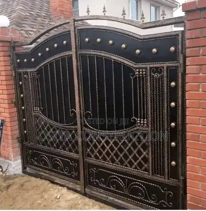 Simple Wrought Iron Gate