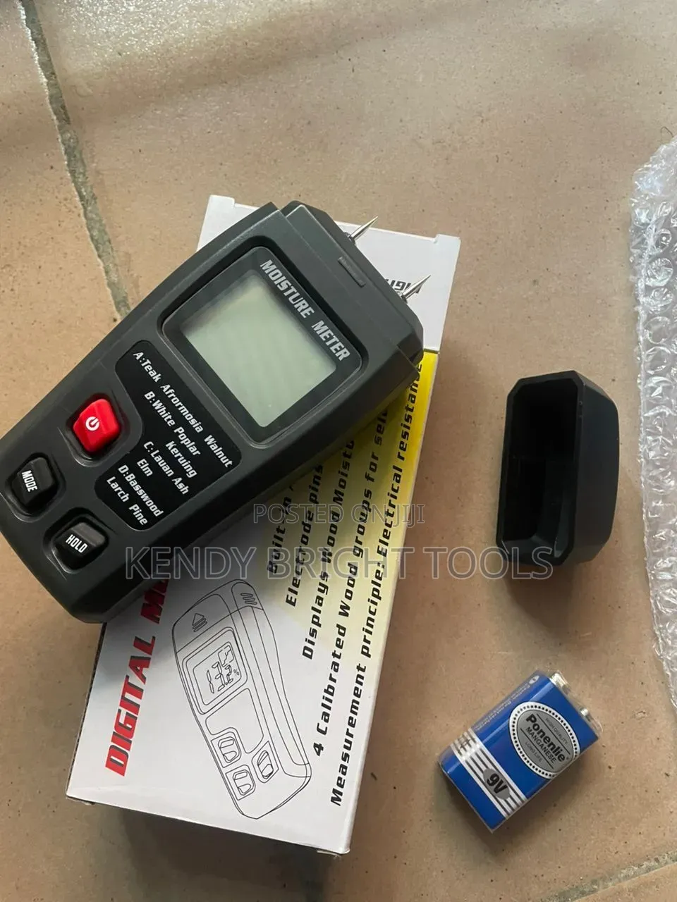 Moisture Meter (For Wood)