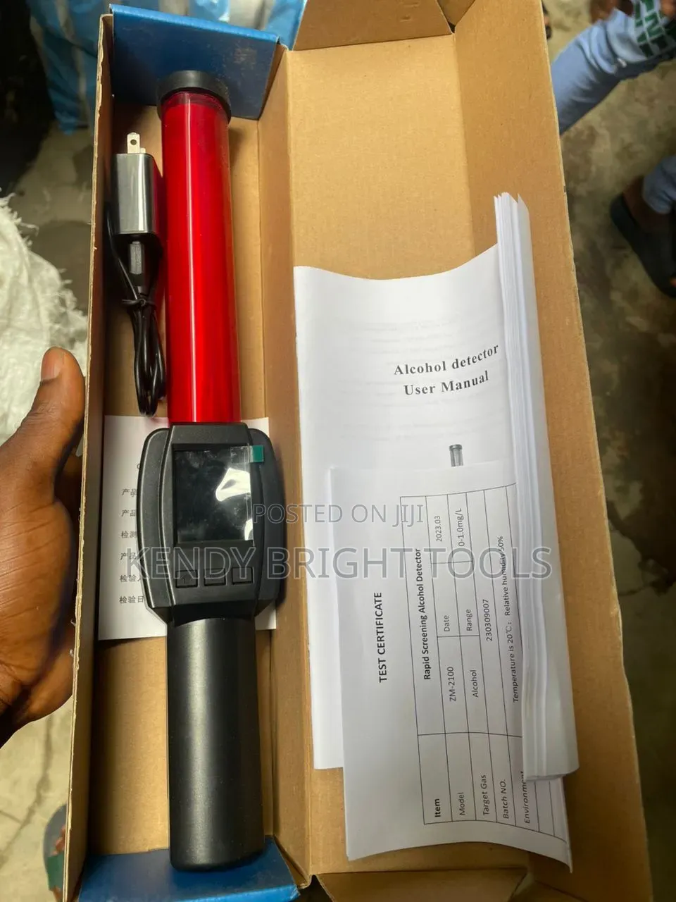 Alcohol Breath Tester
