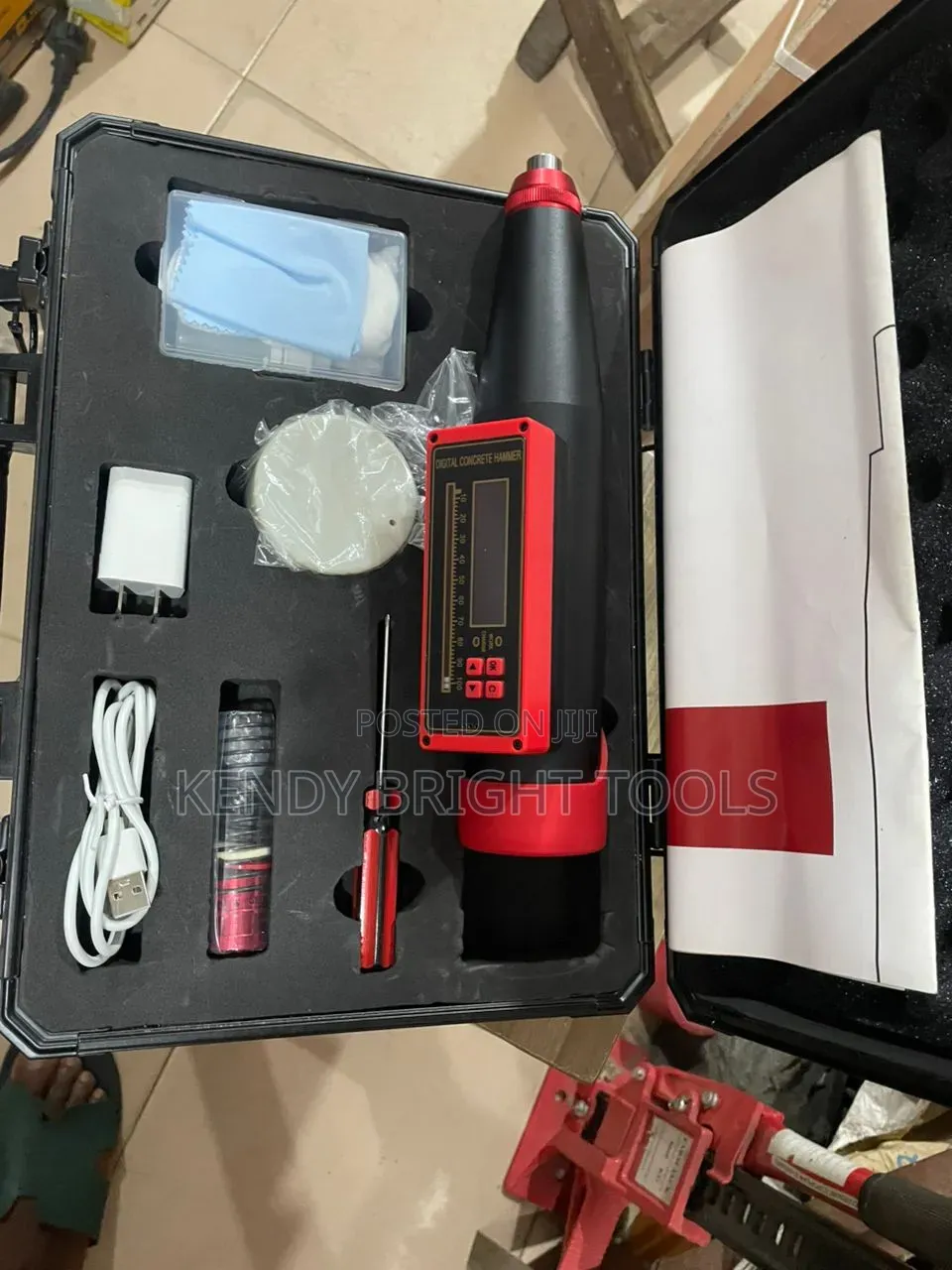 Digital Smith Hammer/Concrete Tester