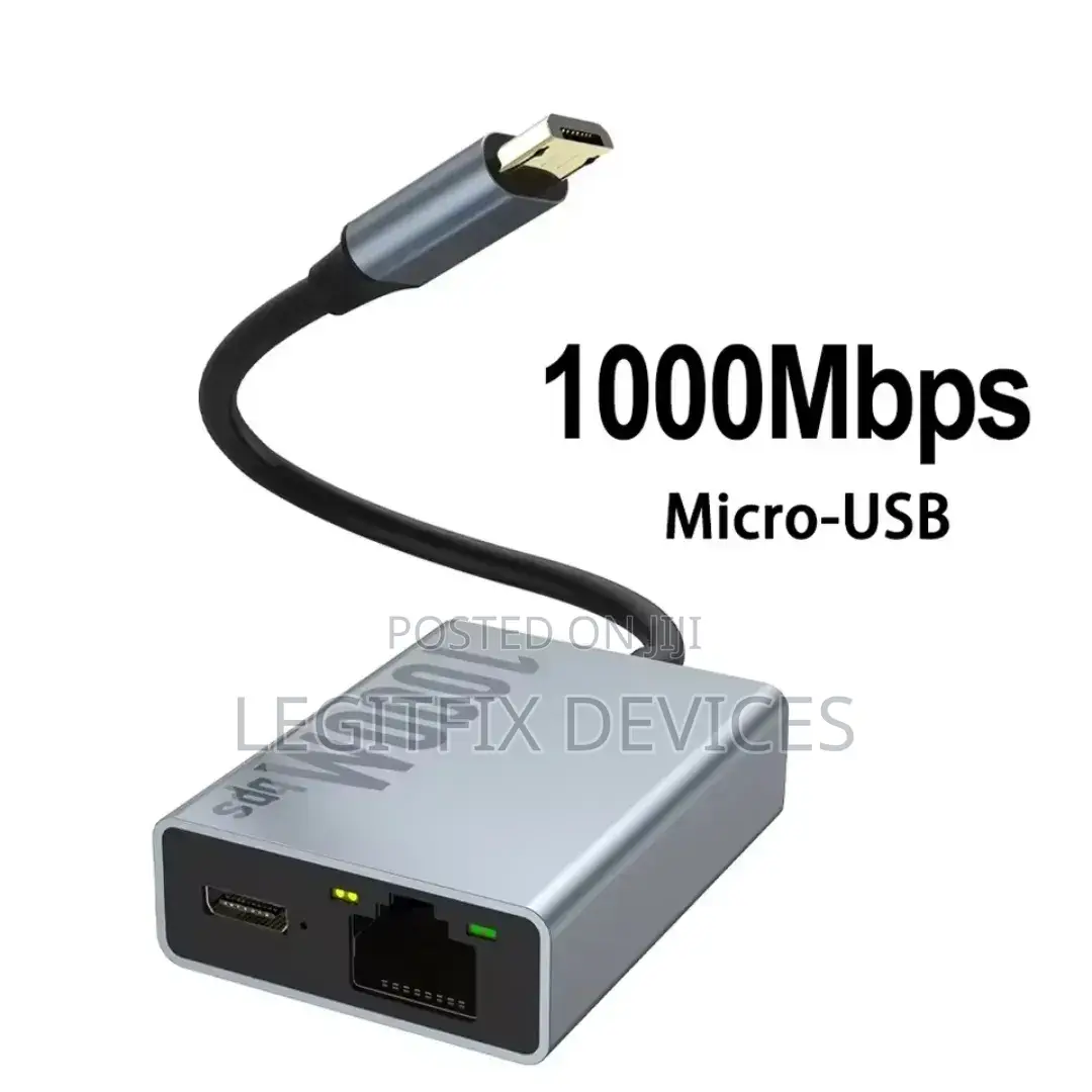 Tv Stick Ethernet Adapter With 1000mbps