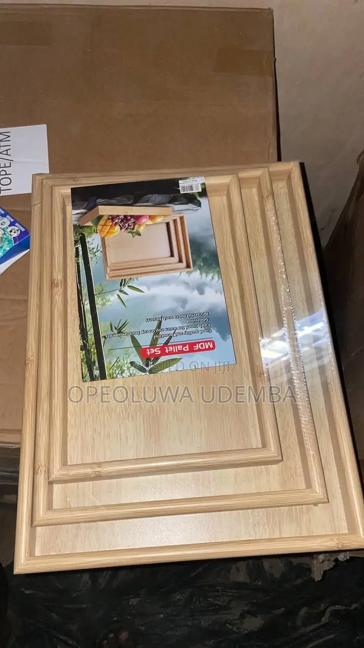 3 in 1 Wooden Tray