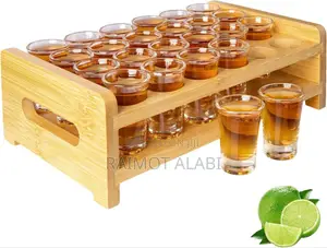 24holes Tequila Rack and 12ml Tequila Glass