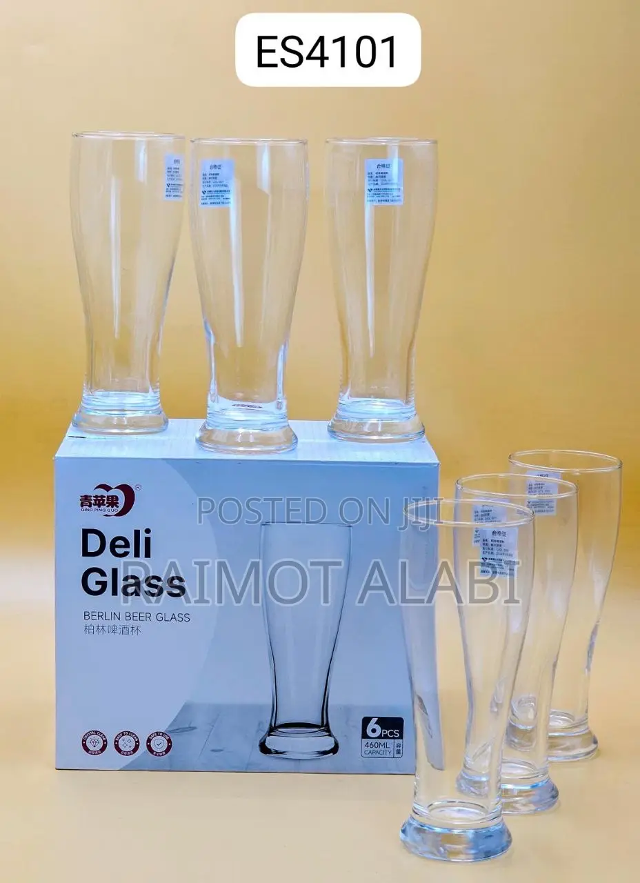 Six PCS Beer Glass Cup