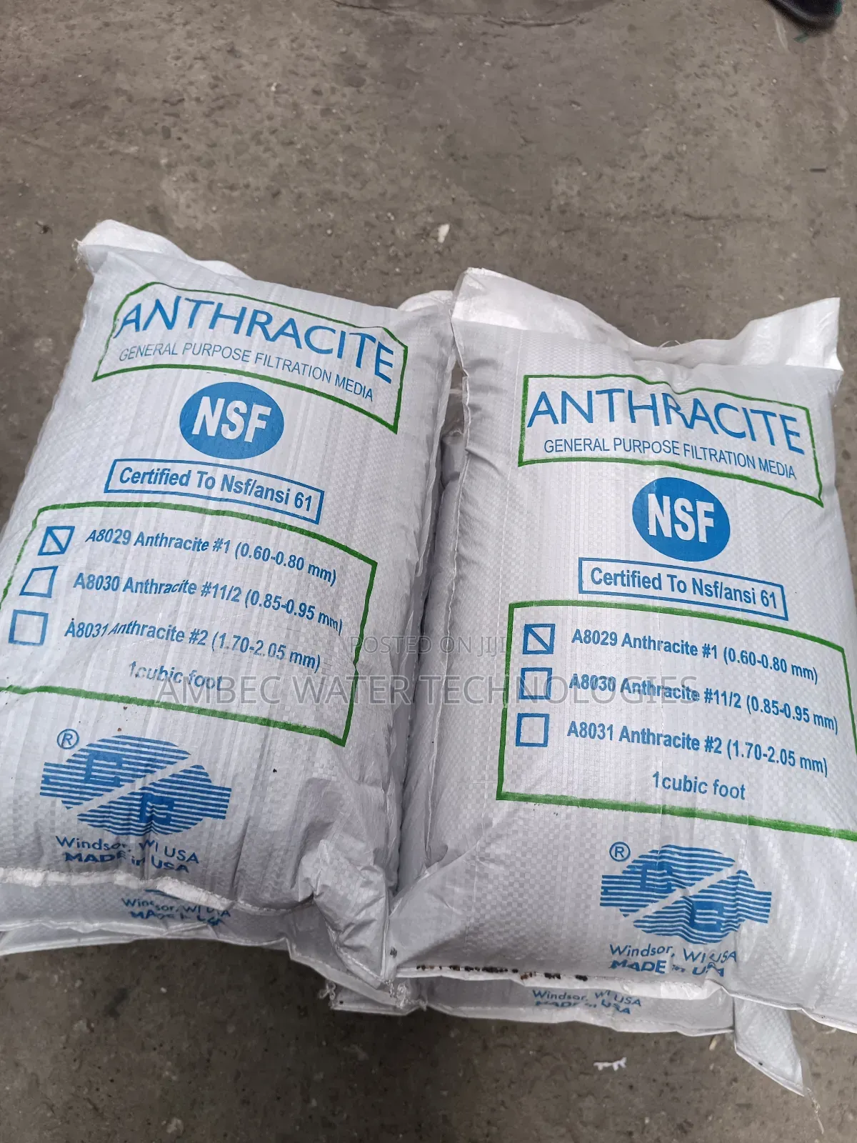 Anthracite for Water Treatment