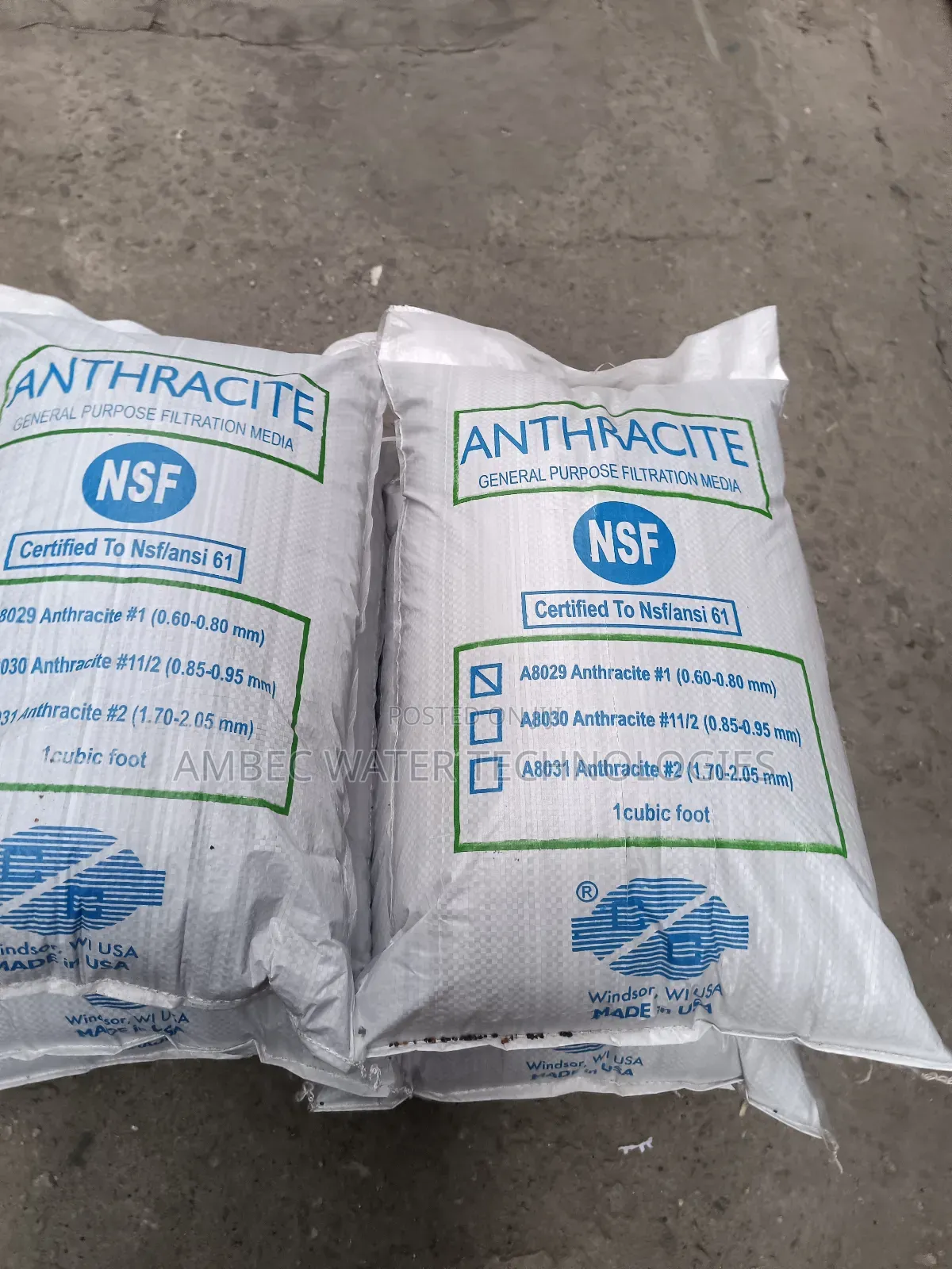 Anthracite for Water Treatment