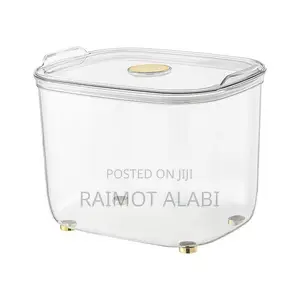 2 Acrylic Rice Bin