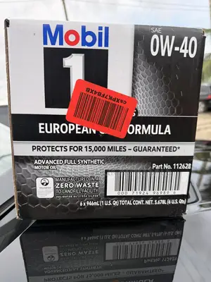 Advanced Synthetic Mobil 1 0w40 For All European Made Vehicles