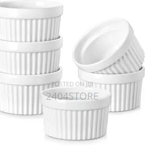 12pcs High Quality Ceramic White Bowl