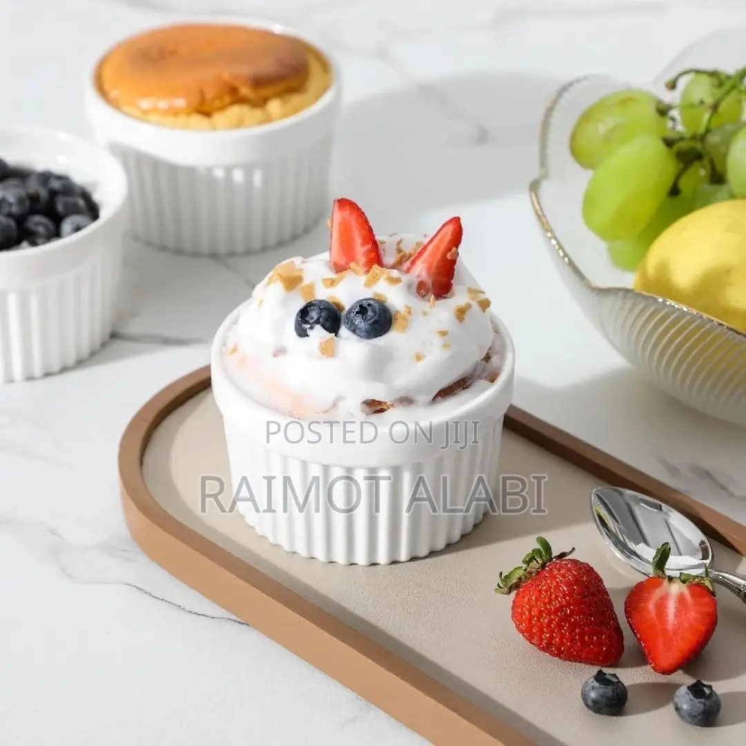 12pcs High Quality Ceramic White Bowl