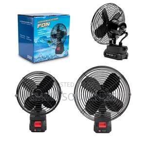 Air Circulator Fan Rechargeable Portable Camping Fan 2 Speed
